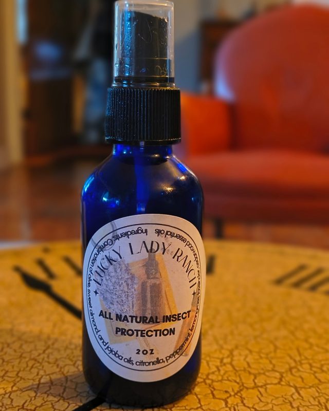Lucky Lady Ranch natural insect protection spray